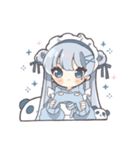 パンダ好きジャージメイドちゃん（個別スタンプ：36）