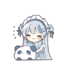 パンダ好きジャージメイドちゃん（個別スタンプ：37）