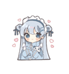 パンダ好きジャージメイドちゃん（個別スタンプ：38）