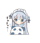 パンダ好きジャージメイドちゃん（個別スタンプ：39）