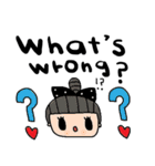 nenerin日常会話スタンプ316英語気遣い（個別スタンプ：14）