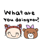 nenerin日常会話スタンプ316英語気遣い（個別スタンプ：31）