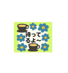 動く▶️メッセージカードdeグルメ★お誘い（個別スタンプ：23）