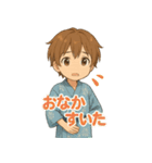 可愛い浴衣男子ずっと使える夏スタンプ（個別スタンプ：29）