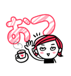 大人女子ミニ編【ママ友＆女子トーク】（個別スタンプ：8）