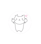 動くねこちゃん♡（個別スタンプ：1）