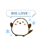 ゆるっと雪国の動物たちメッセージスタンプ（個別スタンプ：24）