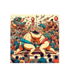 伝説の大相撲大会2（個別スタンプ：8）