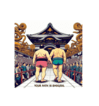 伝説の大相撲大会2（個別スタンプ：12）