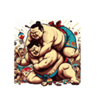 伝説の大相撲大会2（個別スタンプ：25）