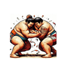 伝説の大相撲大会2（個別スタンプ：30）