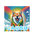 使える！レゲエのオオカミ_日本語（個別スタンプ：10）