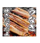 美味しいうなぎが食べたいな【飛び出す】（個別スタンプ：19）