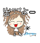 ルーズgirl❤︎夏/welcome summer（個別スタンプ：2）