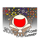 ルーズgirl❤︎夏/welcome summer（個別スタンプ：4）
