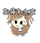 ルーズgirl❤︎夏/welcome summer（個別スタンプ：28）