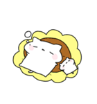 【夏】なんだかゆるいシロネコ（個別スタンプ：22）