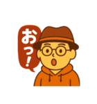 全人未踏な男の挑戦！No.1（個別スタンプ：18）