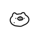 ゆるっとアニマルズ？こぶたver.（個別スタンプ：1）
