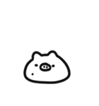 ゆるっとアニマルズ？こぶたver.（個別スタンプ：4）