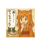 な〜ずカフェ  漫画っぽいさな（個別スタンプ：5）