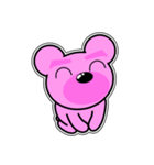 クマがピンクで悪いかよ 4  [アレンジ向き]（個別スタンプ：9）