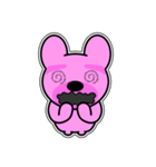 クマがピンクで悪いかよ 4  [アレンジ向き]（個別スタンプ：10）