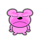 クマがピンクで悪いかよ 4  [アレンジ向き]（個別スタンプ：11）