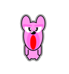 クマがピンクで悪いかよ 4  [アレンジ向き]（個別スタンプ：12）