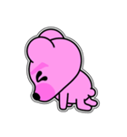 クマがピンクで悪いかよ 4  [アレンジ向き]（個別スタンプ：15）