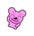 クマがピンクで悪いかよ 4  [アレンジ向き]（個別スタンプ：29）