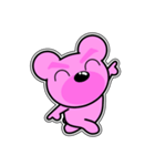 クマがピンクで悪いかよ 4  [アレンジ向き]（個別スタンプ：31）