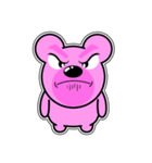 クマがピンクで悪いかよ 4  [アレンジ向き]（個別スタンプ：36）