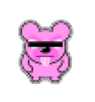 クマがピンクで悪いかよ 4  [アレンジ向き]（個別スタンプ：40）