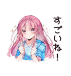 洗濯溜め★家事サボり子（個別スタンプ：34）