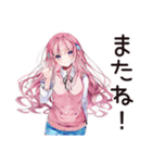 洗濯溜め★家事サボり子（個別スタンプ：35）