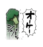 あらぶるブロッコリー（個別スタンプ：6）
