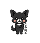 くろチワのきもち（個別スタンプ：2）