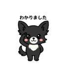 くろチワのきもち（個別スタンプ：8）