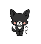 くろチワのきもち（個別スタンプ：10）