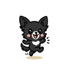 くろチワのきもち（個別スタンプ：30）