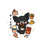 くろチワのきもち（個別スタンプ：34）