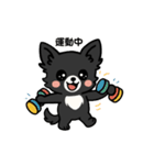 くろチワのきもち（個別スタンプ：38）