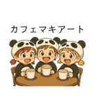 今日〇〇食べよう！喫茶店編 byパンふり（個別スタンプ：6）