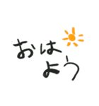 高校生が使うスタンプ（文字）（個別スタンプ：1）