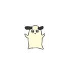 動くお嬢様な犬2（個別スタンプ：4）