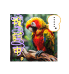 色んな鳥 十羽(人)十色（個別スタンプ：20）