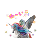 色んな鳥 十羽(人)十色（個別スタンプ：37）