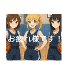 スポーツ選手三人組（個別スタンプ：3）