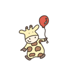 キリンのうーたん。（個別スタンプ：38）